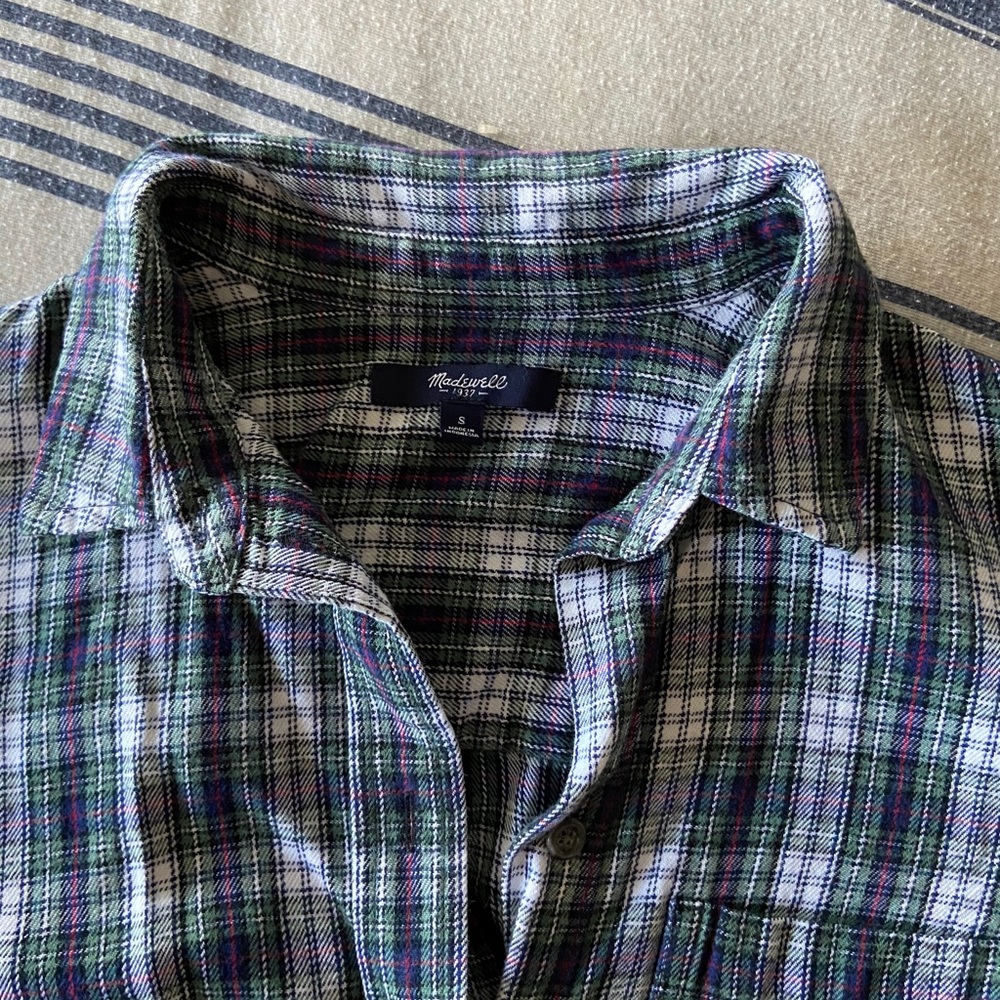 Madewell Plaid Shirt